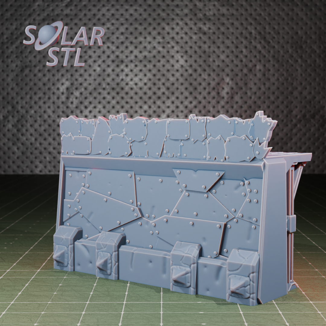 Ork Fortress walls terrain